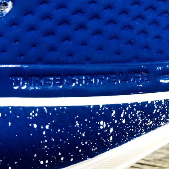 NWOB Adidas Men's Icon V Bounce Royal/White Baseball Cleats- Sz 10.5 - Picture 7 of 10